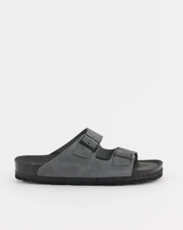 "Espadrij - Ami Velour men, asphalt"