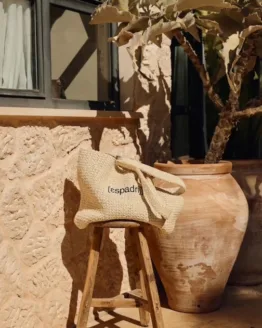 "Espadrij - Raphia bag grande, natur"