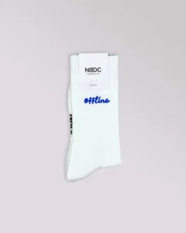 nbdc - Socken "offline", weiß