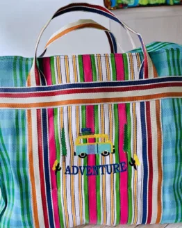 "Shopper zip XL recycled plastic adventure"