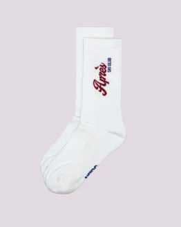 nbdc - Socken "Après Ski Club", weiß