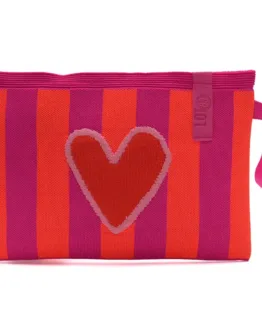 Lot 83 - Rebel Billie 06, pink-orange gestreift mit Herz