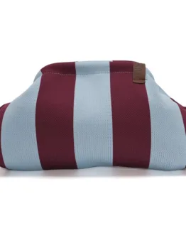 Lot 83 - Kosmetiktasche/Clutch Emma 86, hellblau-weinrot