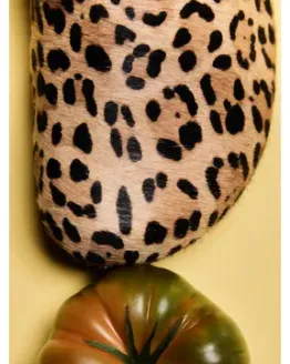 Genuins - Pantoletten Riva  leather Leopard