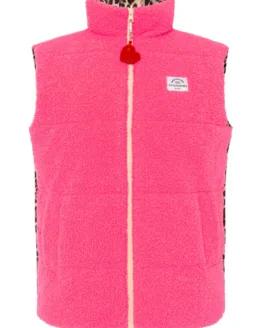Zwillingsherz - Wendeweste Leo Teddy, pink